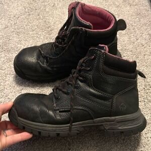 Wolverine Piper Waterproof Composite Toe Work Boots, Black, Women's 8 M‎